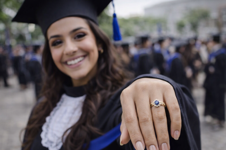 Anel de formatura feminino Psicologia: guia completo para escolher o modelo ideal